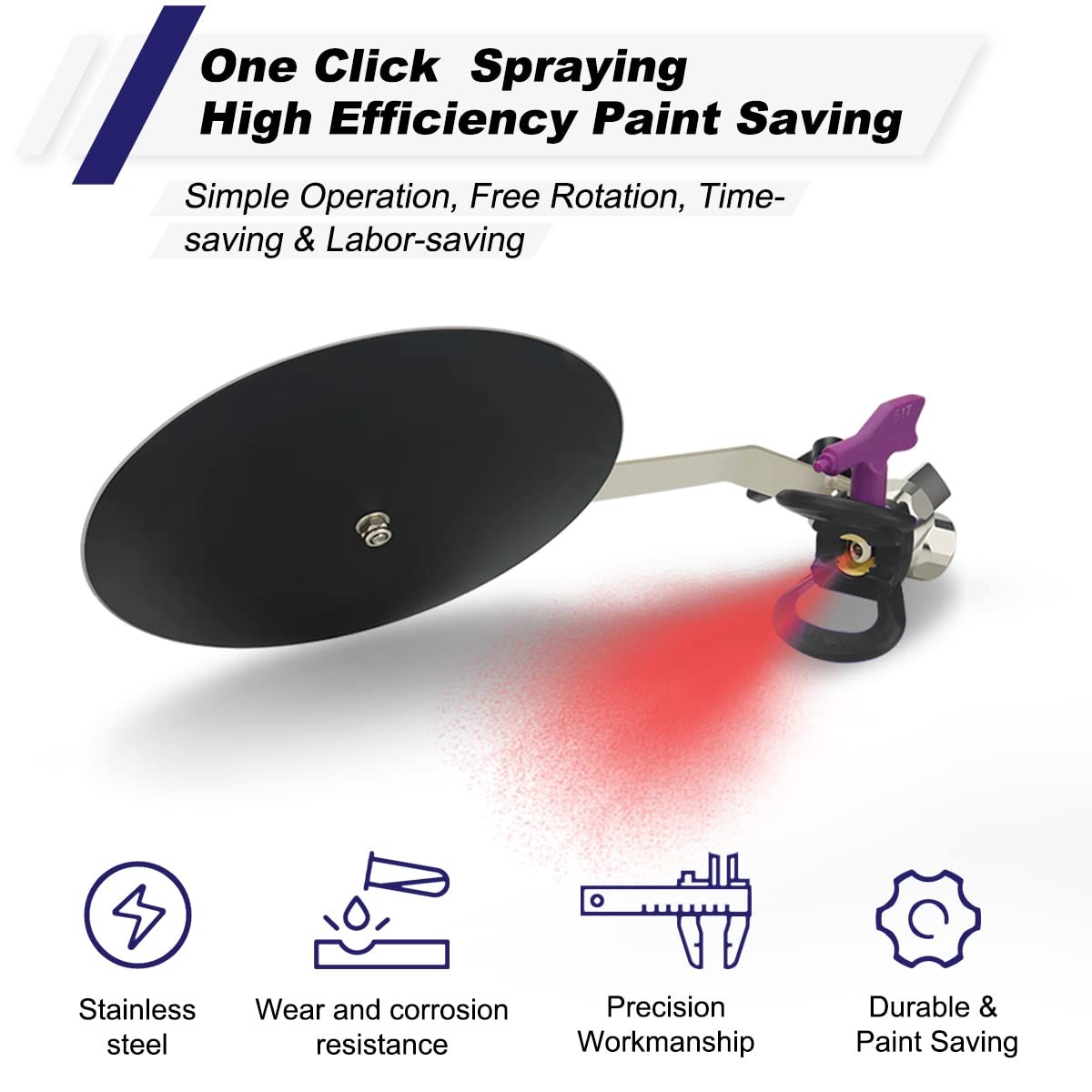 Airless Spray Guide Spray Tool Paint Accessory Extension Airless Paint Spraye…