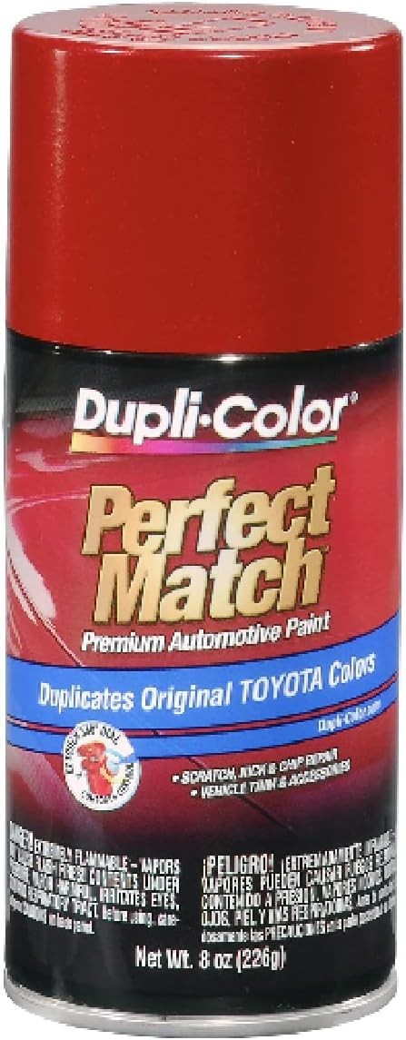 Dupli Color Perfect Match Spray Paint 8Oz Barcelona Red Paint For Toyota