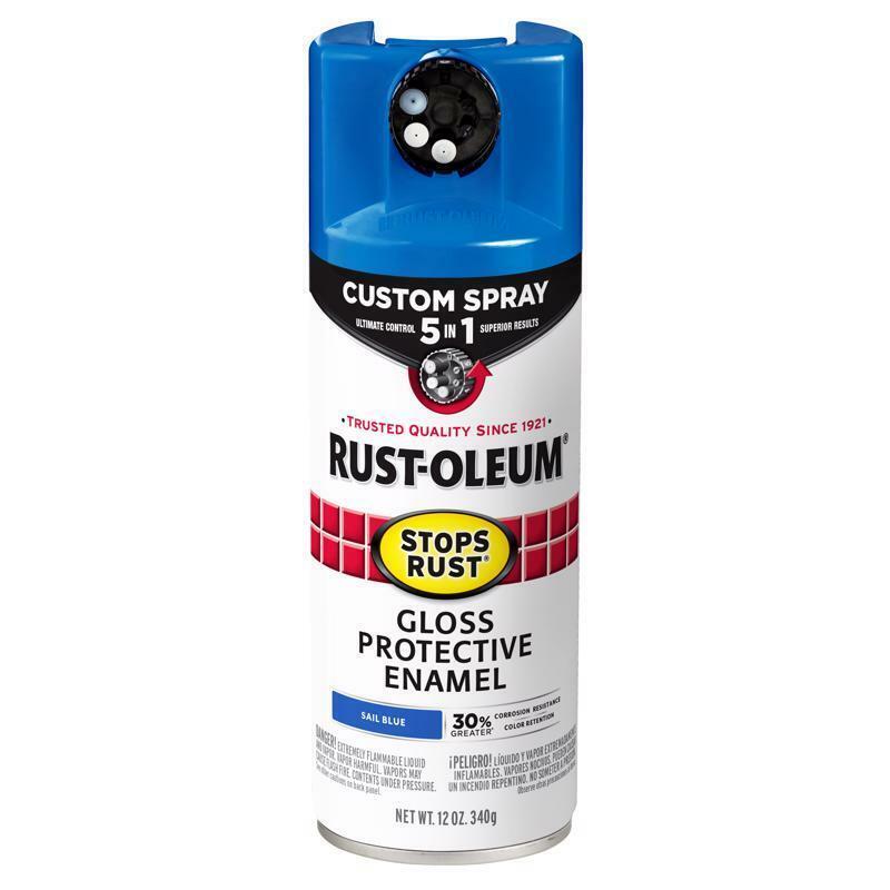 Rust-Oleum Stops Rust Custom Spray 5-in-1 Gloss Sail Blue Spray Paint (Case of