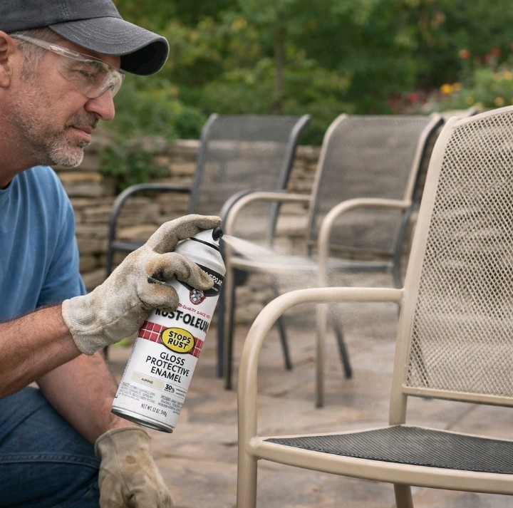 -5 Pack – Rust-Oleum Custom Spray 5-in-1 Almond 12 oz. Adjustable Spray