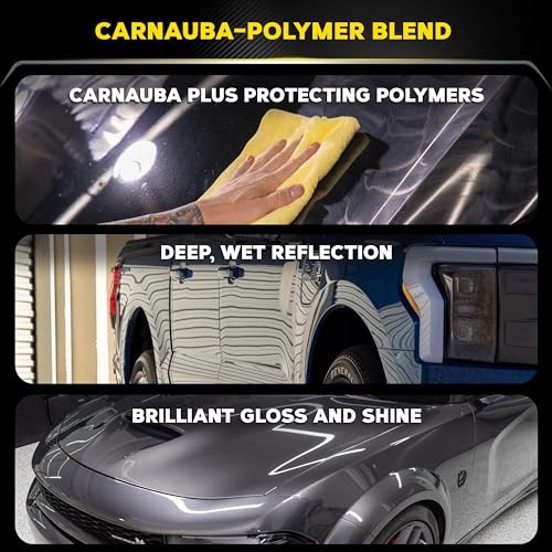 Meguiar’s Gold Class Carnauba Plus Premium Car Wax Paste for Diy Cars
