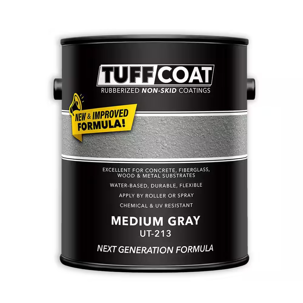 UT-213 1-Gl Medium Gray Interior/Exterior, Concrete/Wood/Fiberglass/Metal Paint