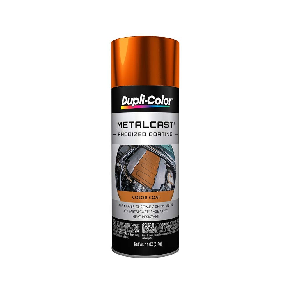 MC205 Metalcast Automotive Spray Paint – Orange Copper Anodized Coating – 11 …