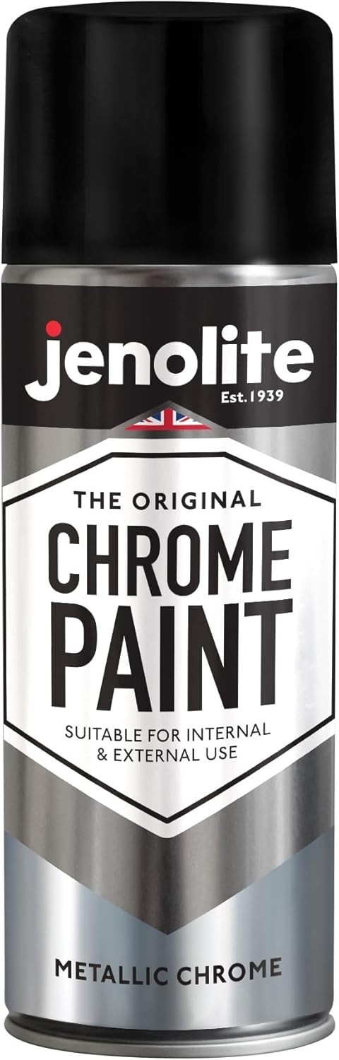 Chrome Spray Paint – Smooth Chrome Finish – Multi Surface Paint for Metal, Pl…