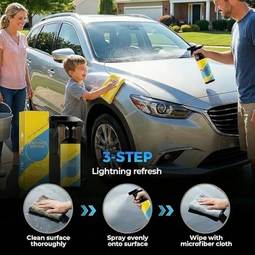 Nano Quick Coat Restore Coating Spray, 2026 Advanced Automobile Quick-Acting
