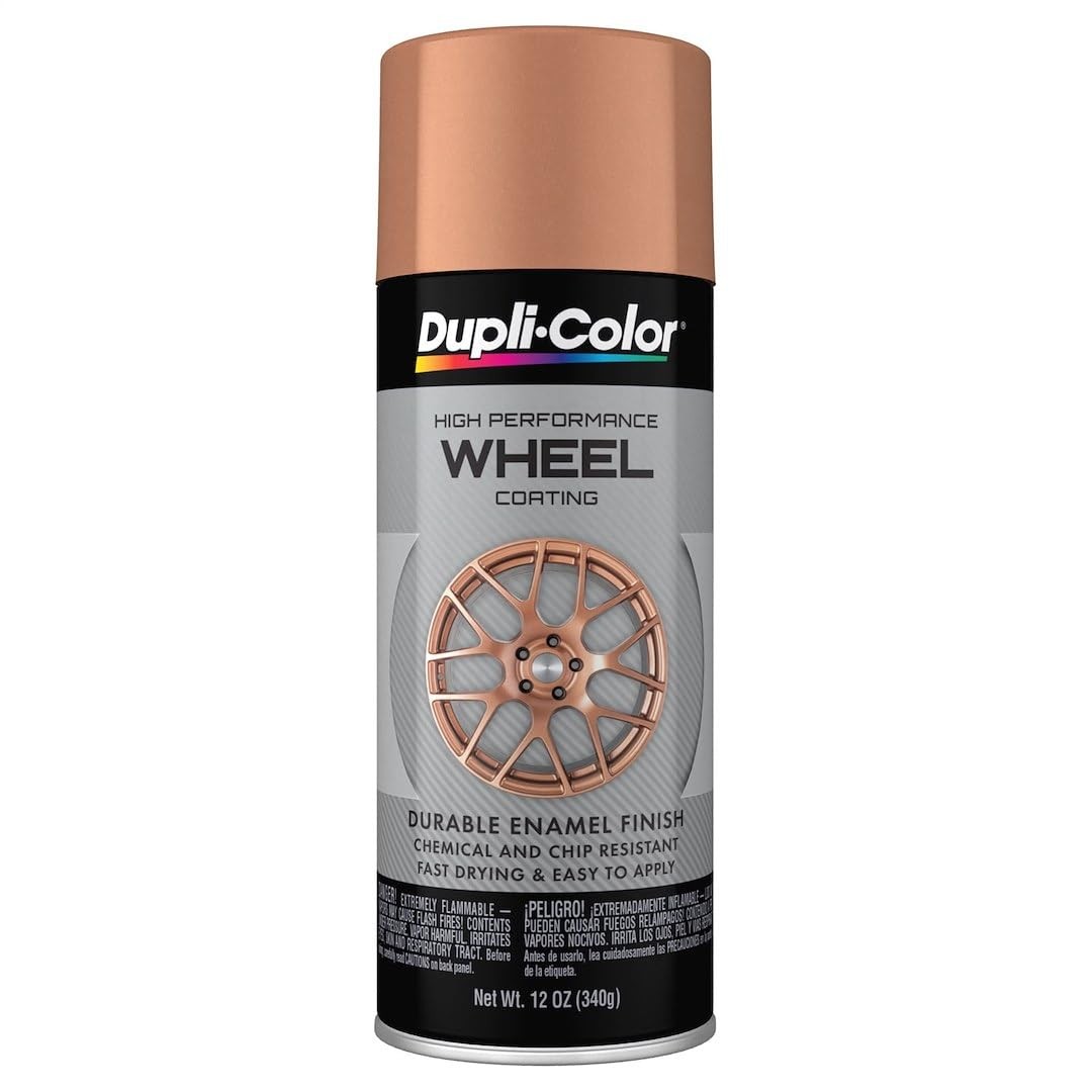 Dupli-Color HWP109 High Performance Wheel Paint – Rose Gold – 12 oz Aerosol Can