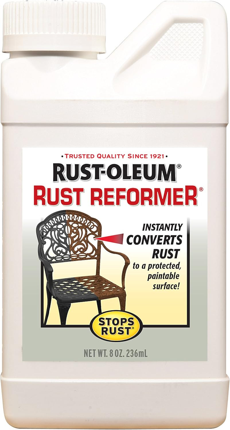 Rust-Oleum Stops Rust Rust Reformer Formula, 8 Oz, Black 7830730