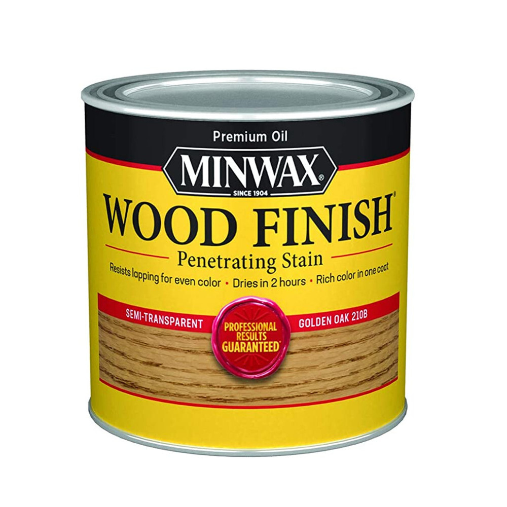Minwax Wood Finish Half Pint Golden Oak Penetrating Stain