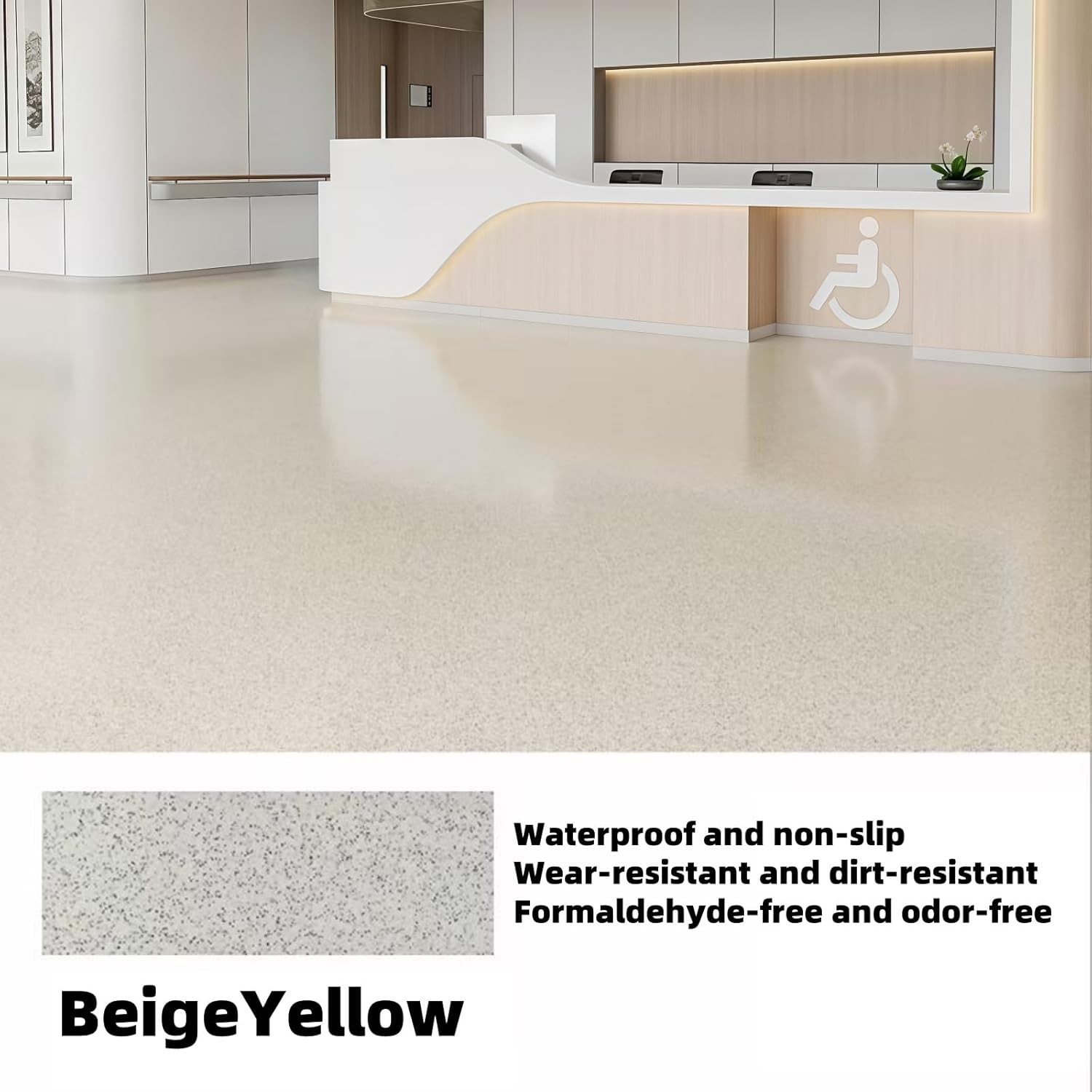 Epoxy Colored Sand Floor Paint, Epoxy Floor Paint High Gloss Marble Effect Co…