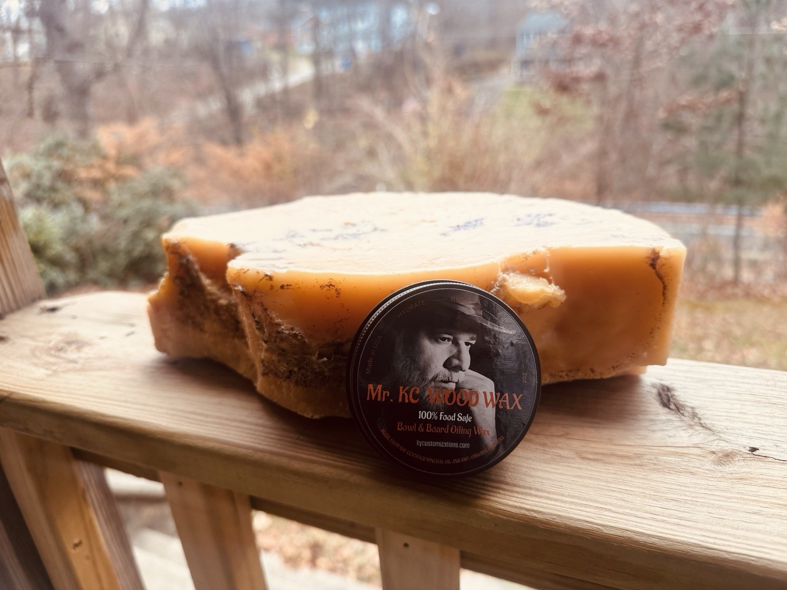 Board Conditioner/100% Natural Capping Beeswax/Hydrates And Protects. Food-safe