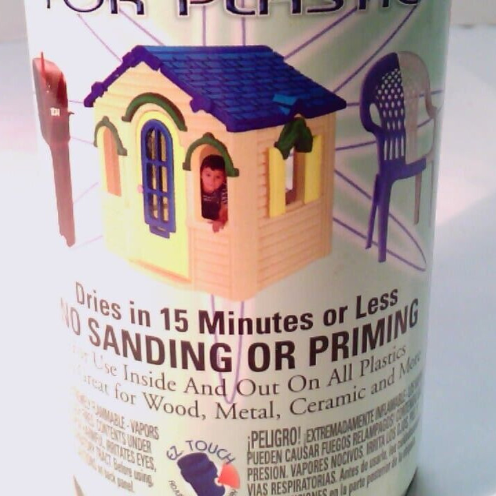 Krylon~Fusion~For Plastic~Spring Grass~Spray Paint~12 oz~Vintage~2002