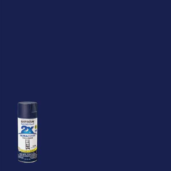 6 Pk Midnight Blue RustOleum Painter´s Touch 2X Ultra Cover Spray Paint 249854