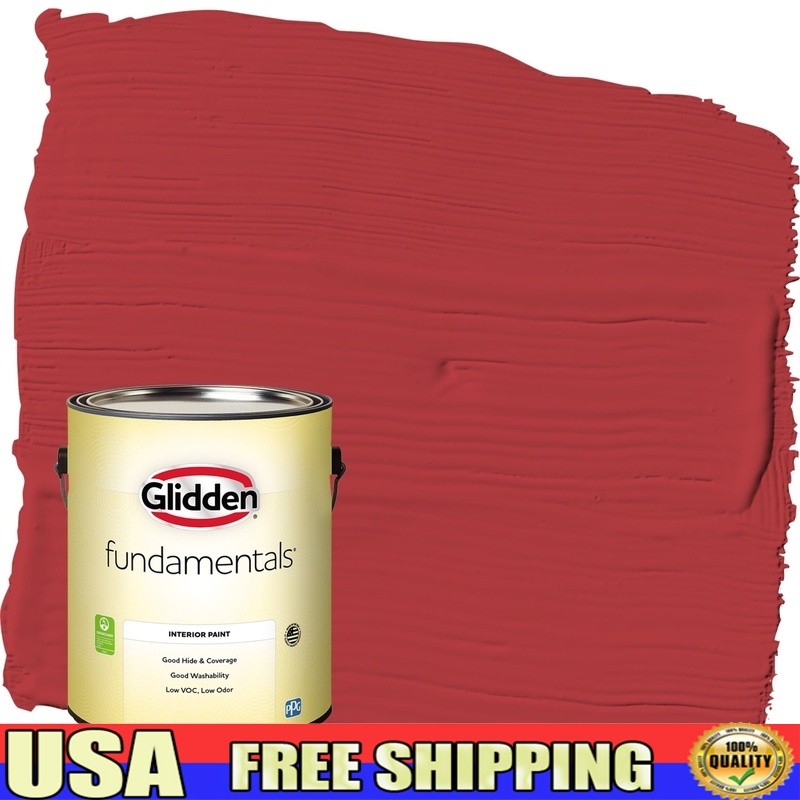 Low VOC Interior Paint Eggshell Washable Multi-Surface Fast Drying 400 Sq Ft New
