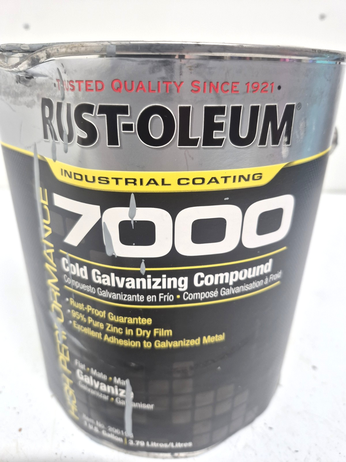 Rust-Oleum High Performance 7000 Cold Galvanizing Compound