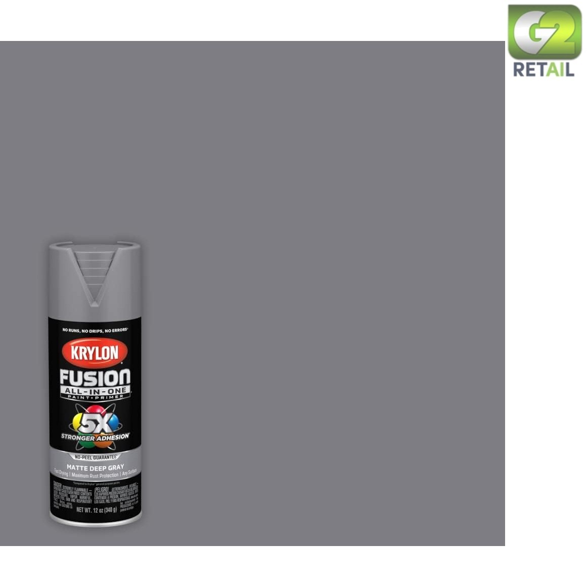 12 oz. Fusion All-In-One Paint – No Sanding, Maximum Rust Protection
