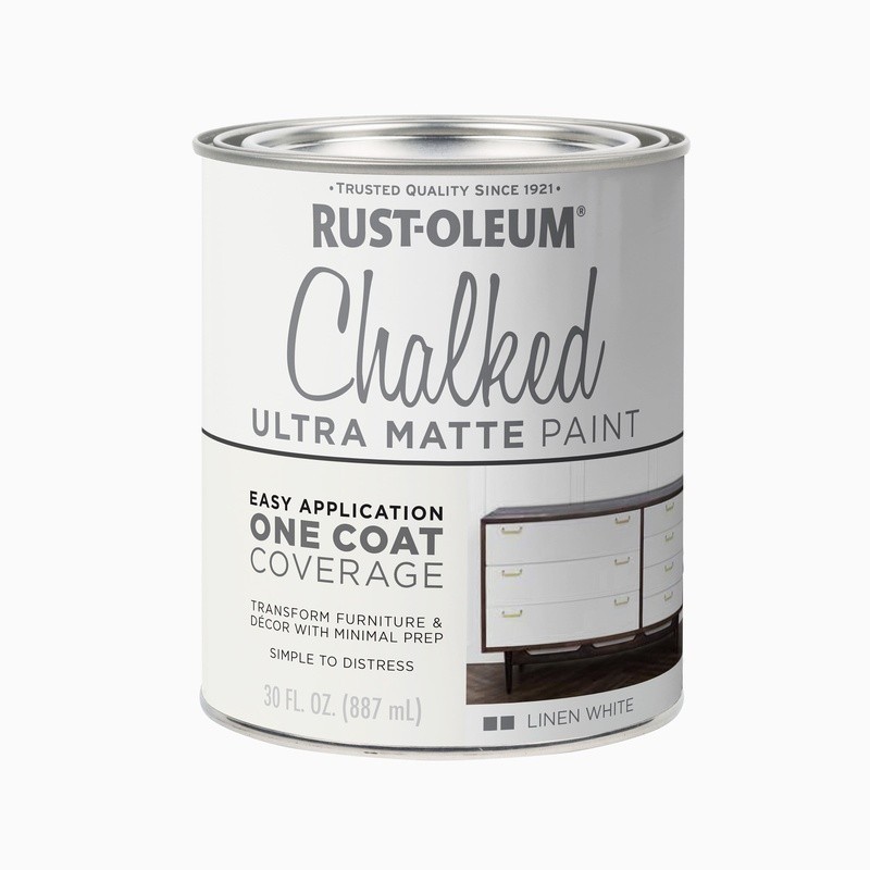 Ultra Matte Chalk Paint Water-Based Indoor Wood Metal Ceramic 30oz Low Odor New