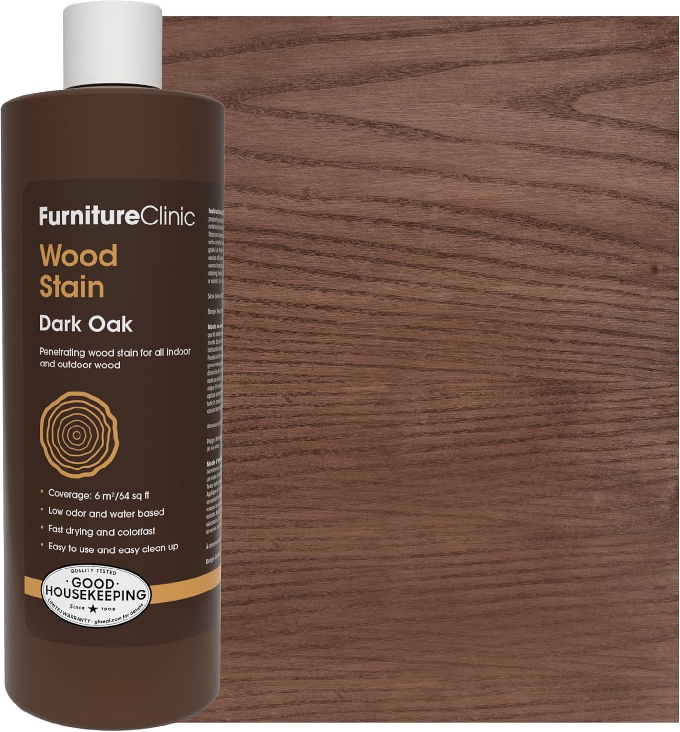 Wood Finish | Water-Based Formula | Low Odour and Non-Toxic |