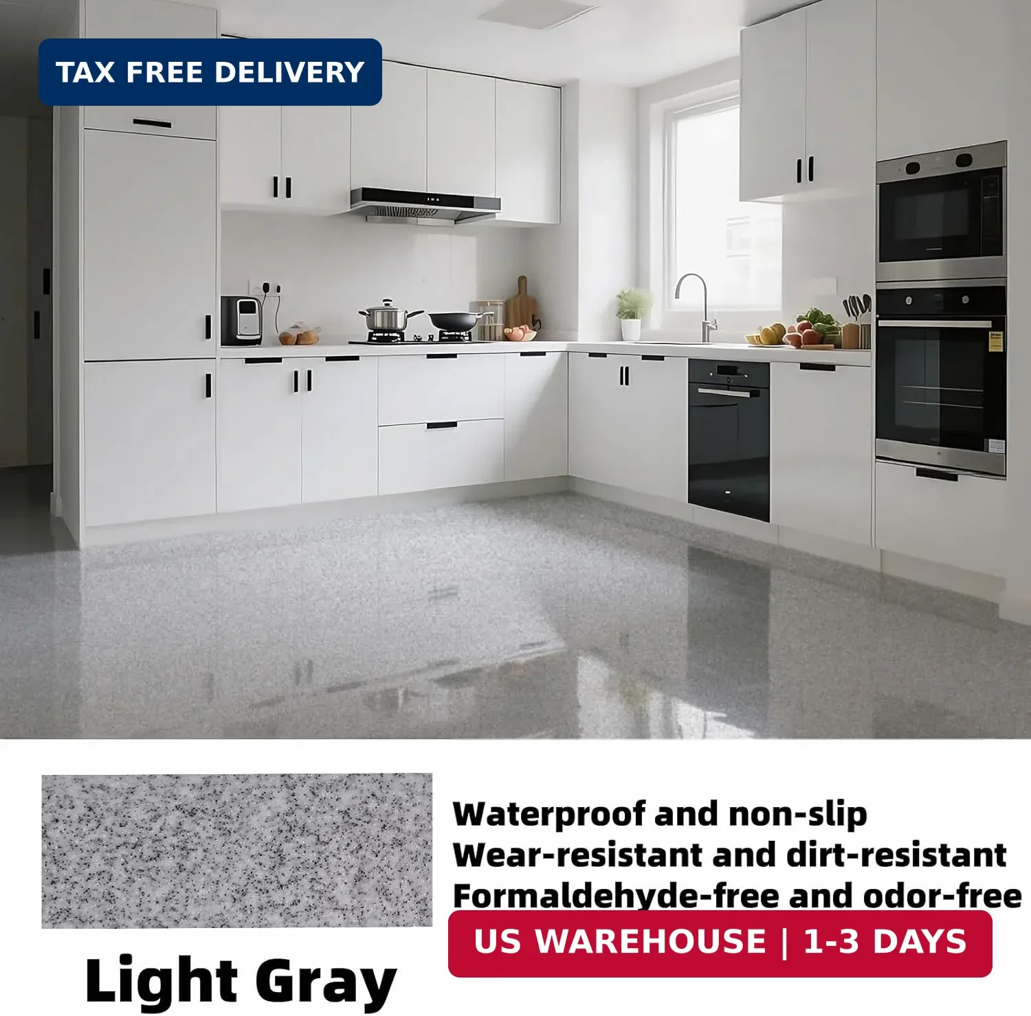 Epoxy Colored Sand Floor Paint, Epoxy Floor Paint High Gloss Marble Effect Coati