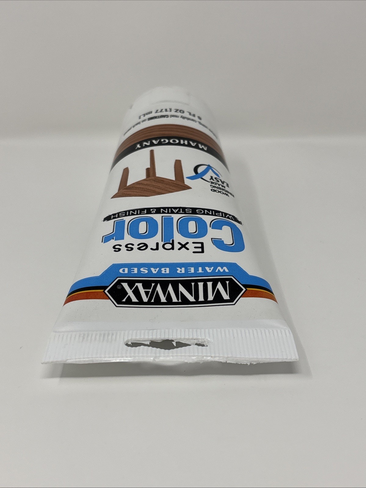 Minwax Water Based Express Color Mahogany Wiping Stain & Finish 6 Fl Oz New