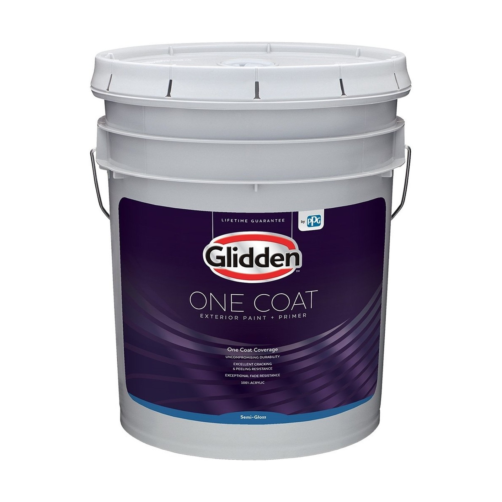 Glidden Exterior Paint + Primer: Greige/Maybe Mushroom, One Coat, Semi-Gloss,…