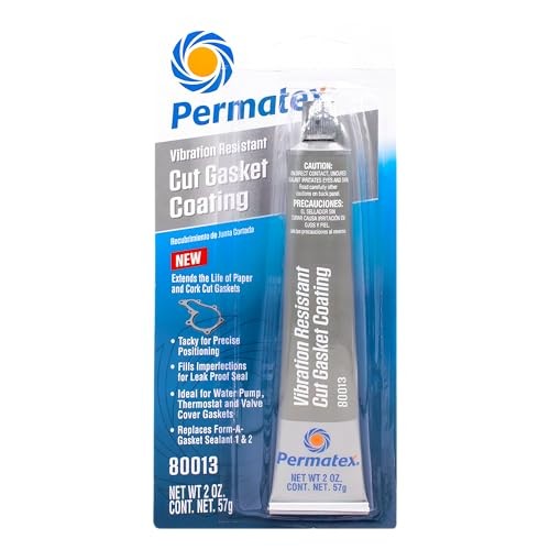 80013 High Torque, Vibration 2 Fl Oz. (Pack of 1) Grey Cut Gasket Coating