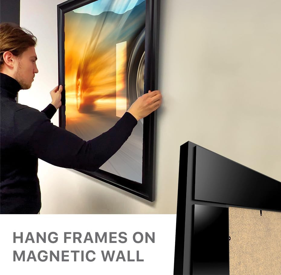 ECO TITAN Magnetic Paint & Primer – Strong & Easy Apply, 4L Black