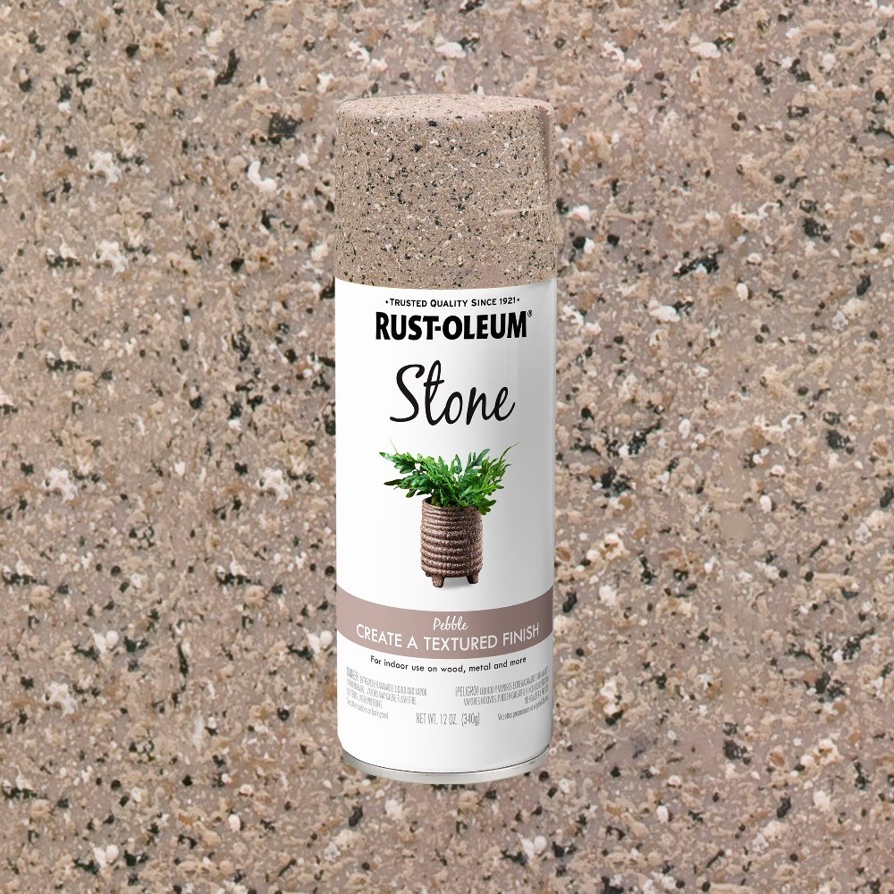 Stone Textured Spray Paint for DIY Projects and Home Decoration 12 oz