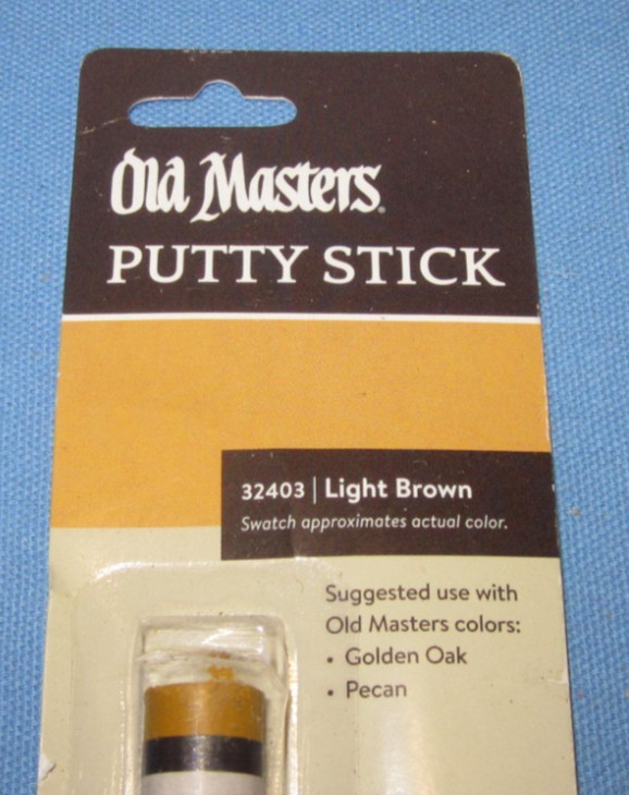 7 Different Old Masters Putty Sticks .. Hide Those nail holes, mitered joints ..