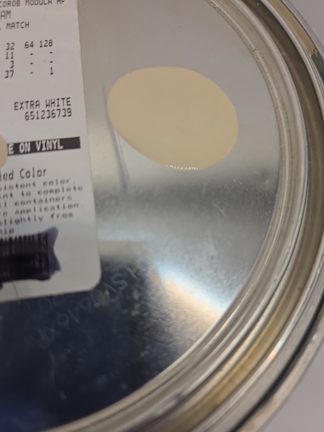 1 Gallon Sherwin Williams SuperPaint Exterior Satin Color Brandy Cream