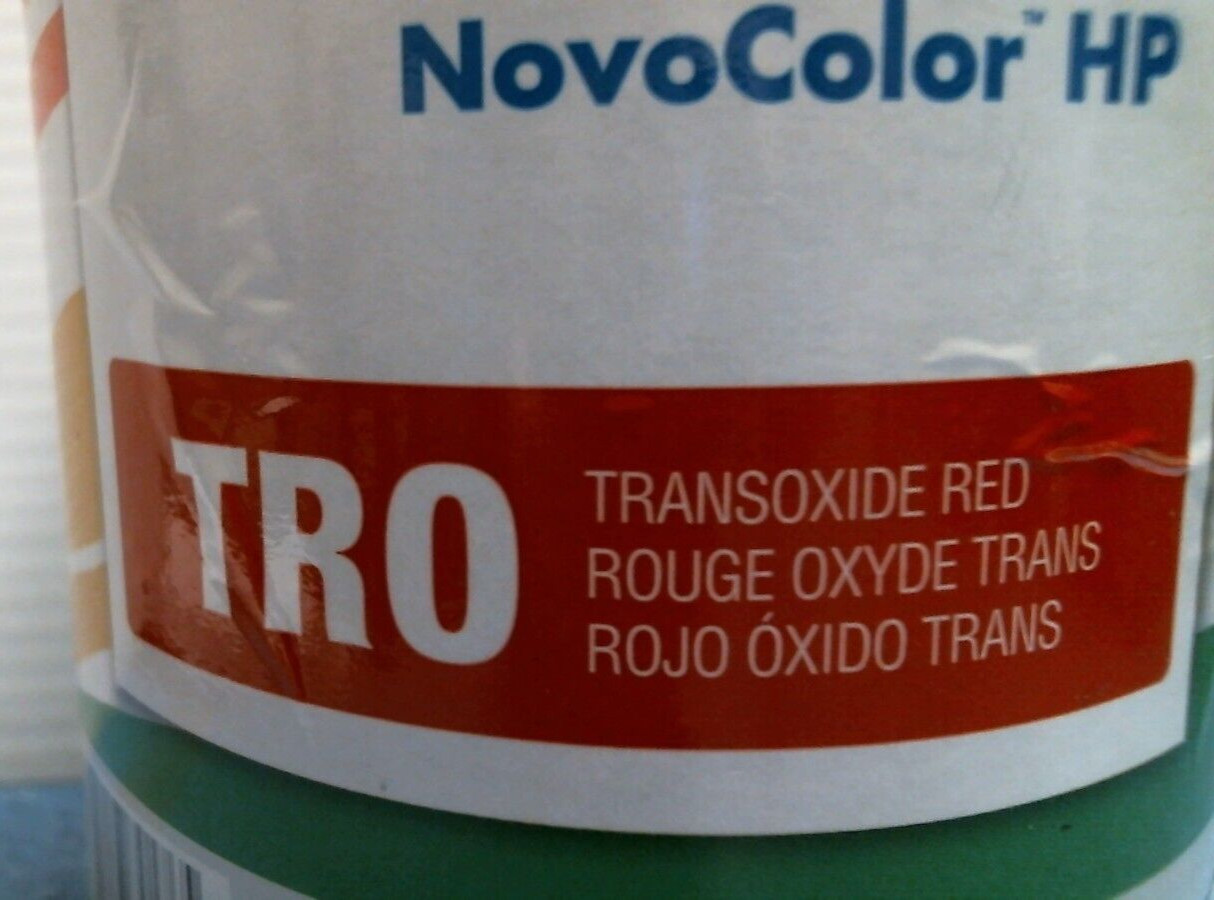 Novocolor HP Transoxide Oil-Based Paint Colorant, RED 1 Qt. (8938N) FS