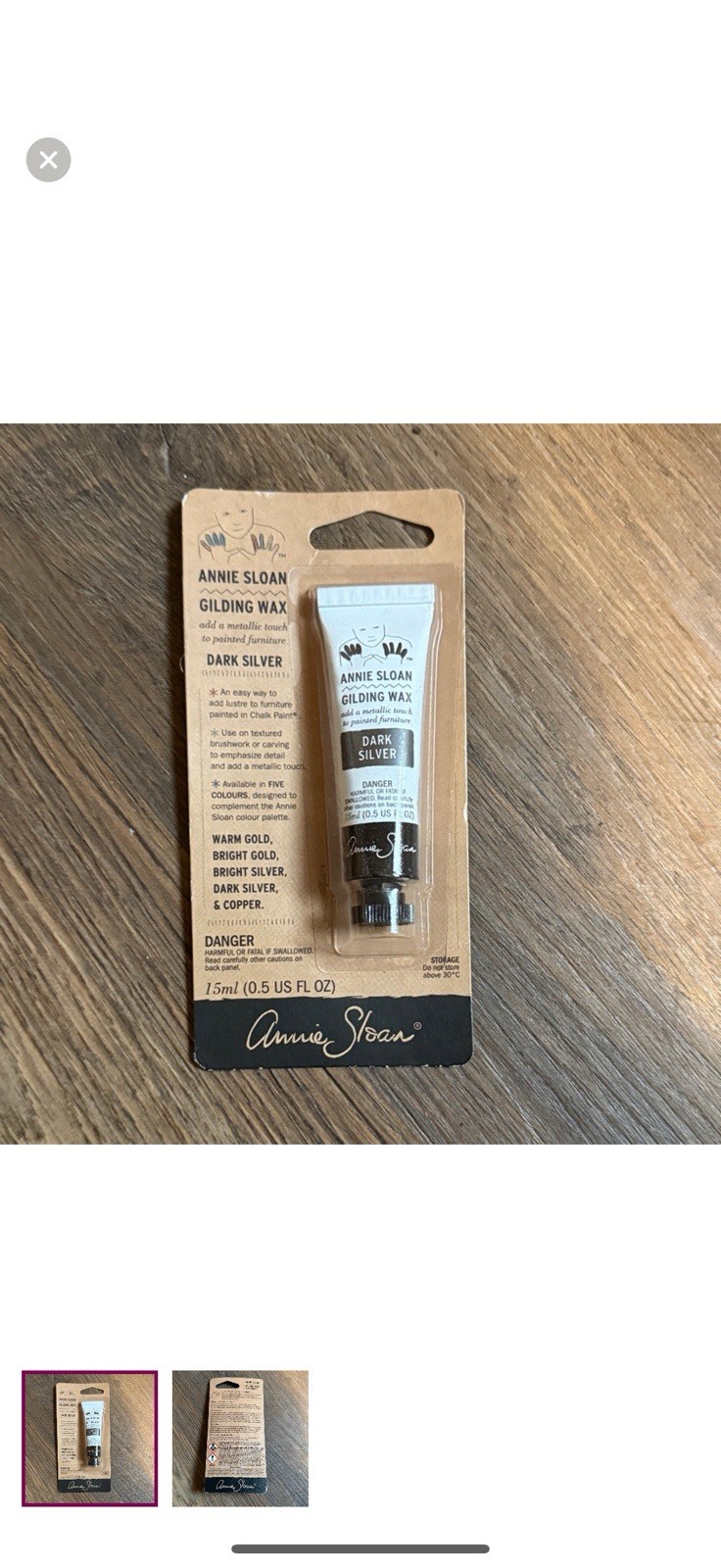 Annie Sloan Gliding Wax Brand New (please Read Description)