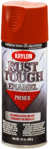 Krylon Rust Tough Ruddy Brown Primer 12 oz Fast Drying Automotive Paint