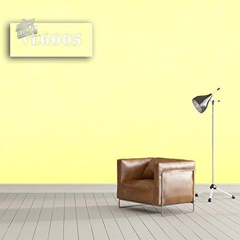 Washable Veiled Decorative Interior Wall Painting 5L MACE Lemon Yellow Matte