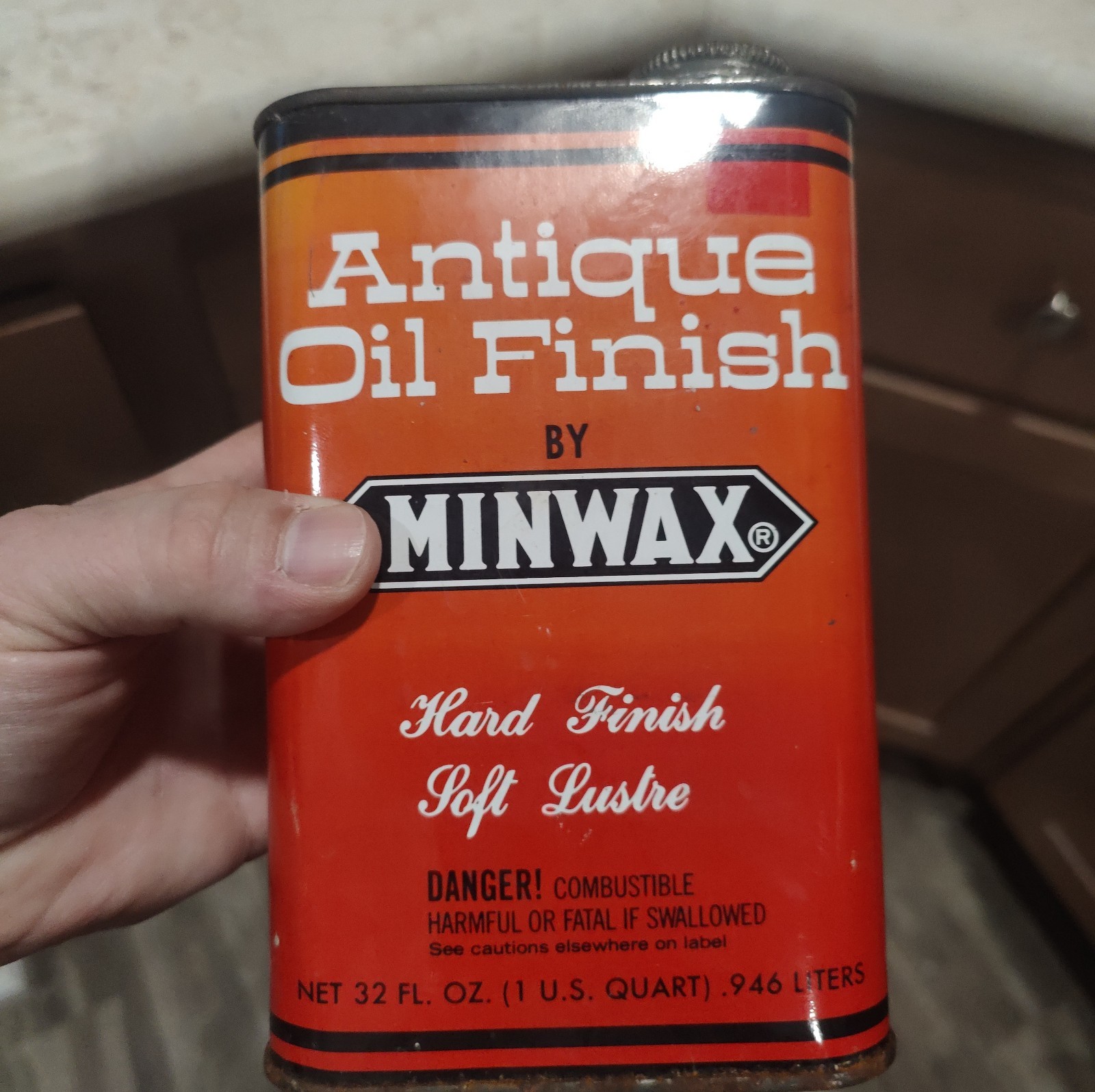 Minwax Antique Oil Finish 32 oz 1 Quart Hard Finish Soft Lustre (READ)€
