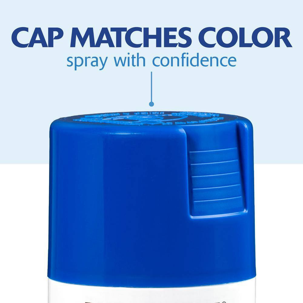 12 Oz. Gloss Deep Blue General Purpose Spray Paint (6-Pack)