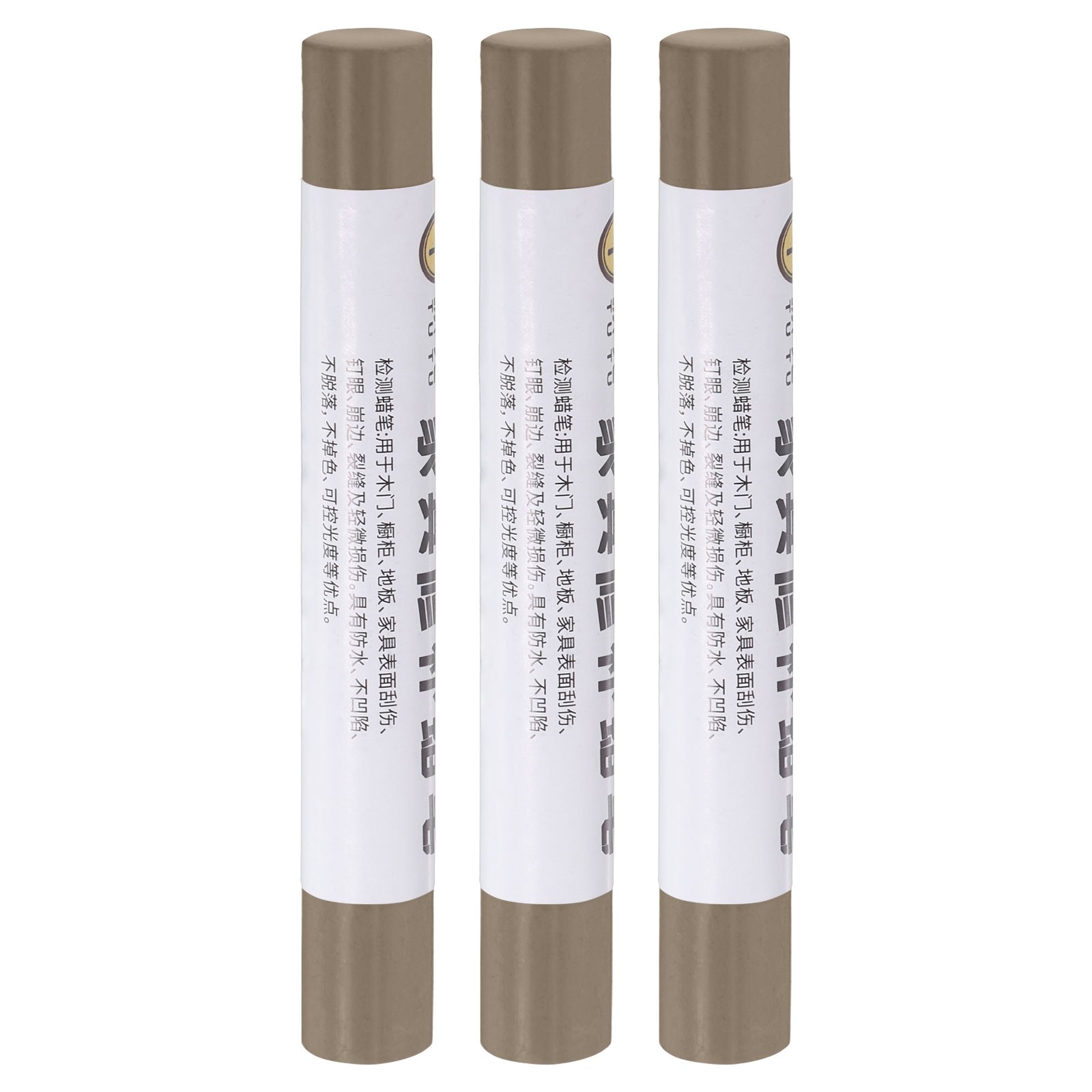 Wax Furniture Repair Pen, 3pcs for Marker, White Lemon Oak