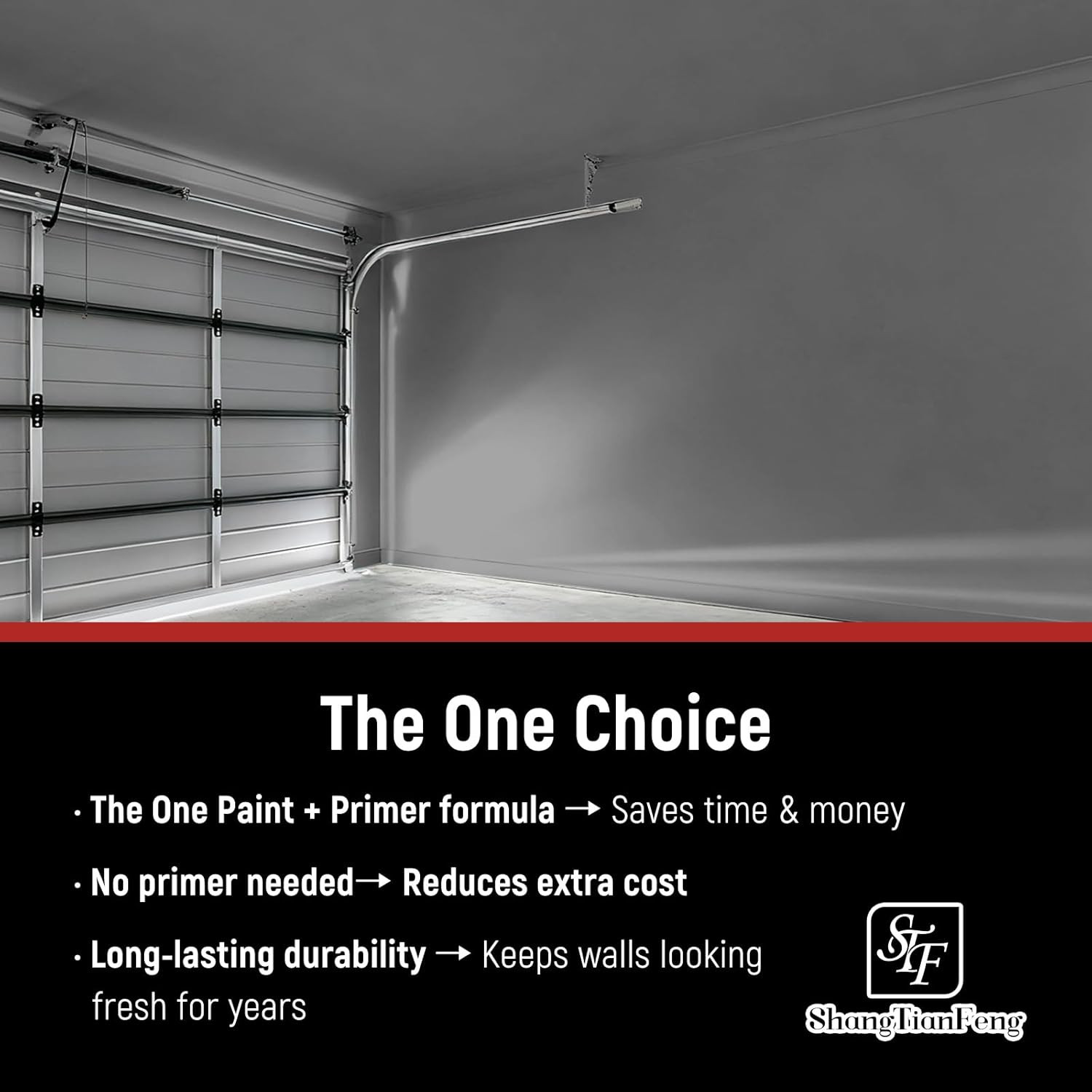 Professional Floor Paint Kit (1 Gallon) – Sea Gray Acrylic Concrete Coating for