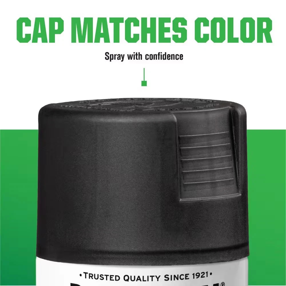 12 Ounce High Heat Flat Bar-B-Que Black Interior/Exterior Spray Paint