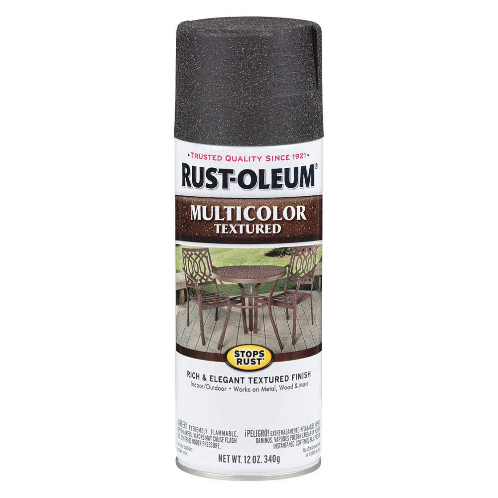 RUST-OLEUM 223525 Spray Paint,Aged Iron,12 oz. 2CEF1