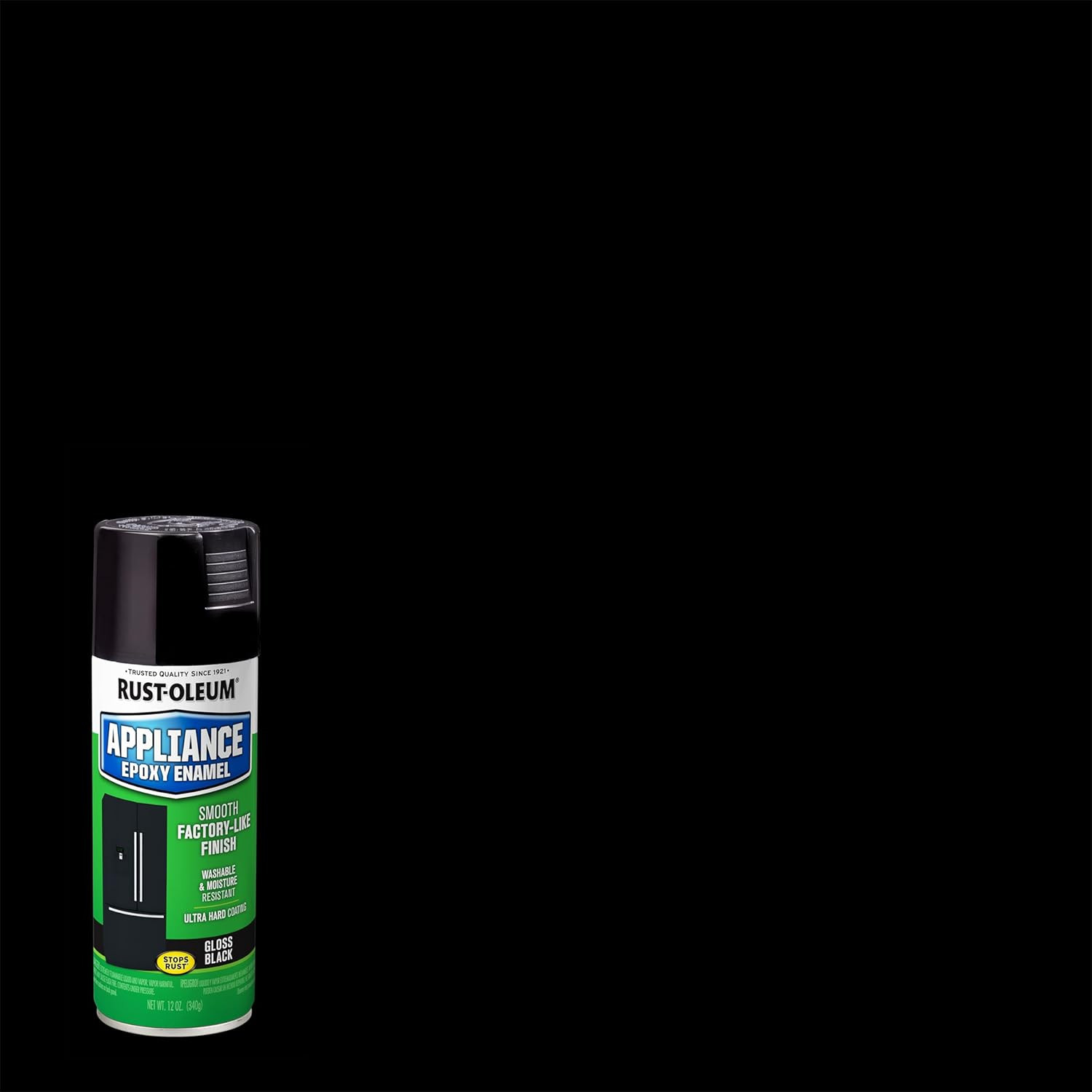 7886830 Specialty Appliance Epoxy Spray Paint, 12 Oz, Black