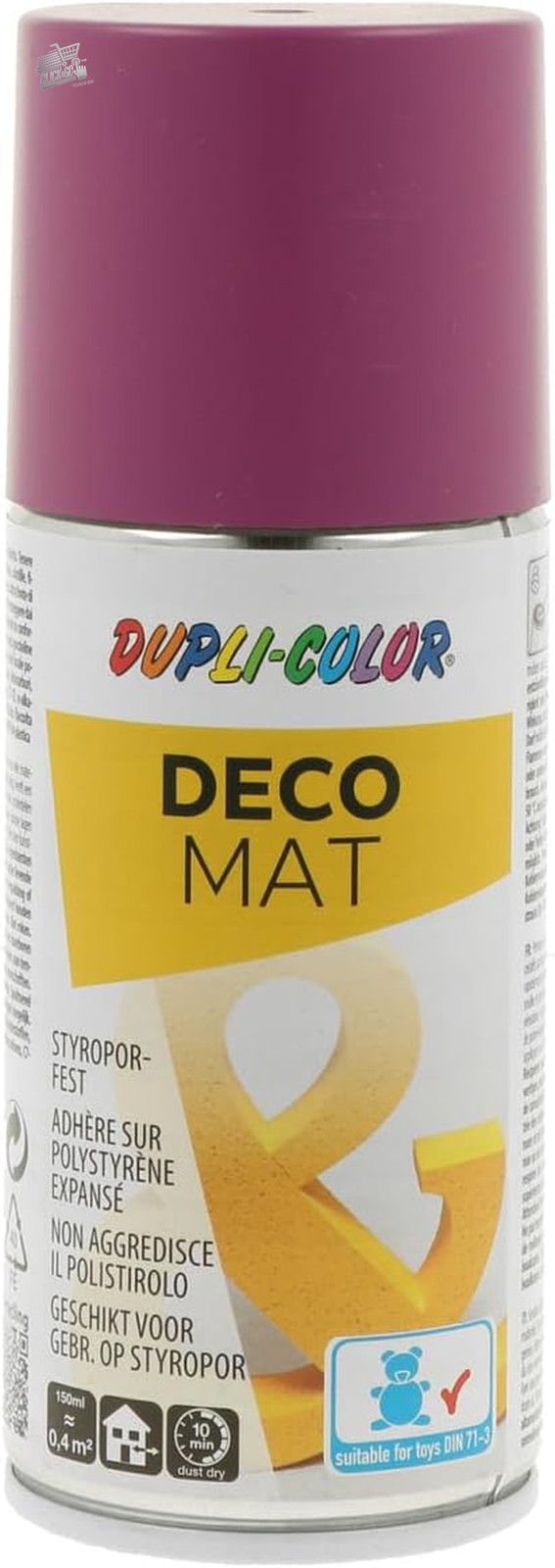 DECO MAT RAL 4006 Matte Traffic Purple Spray Paint 150ml Enamel Can 7