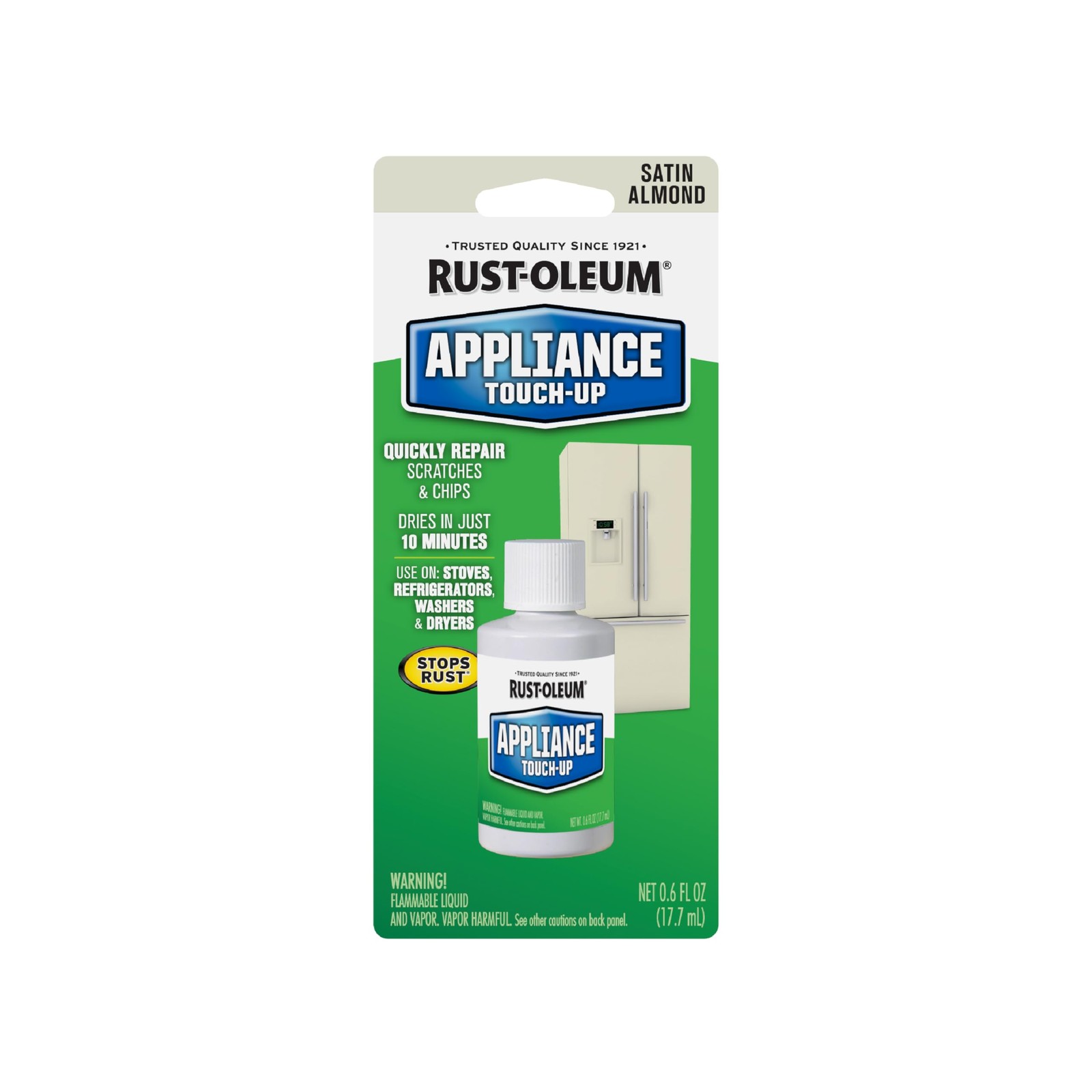 Rust-Oleum Specialty Appliance Touch 203001 0.6 Fl Oz (Pack of 1), Almond