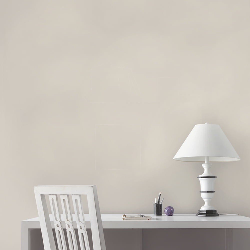 Glidden Quick Cover Interior Latex Paint Flat, Antique White, 5 Gallon