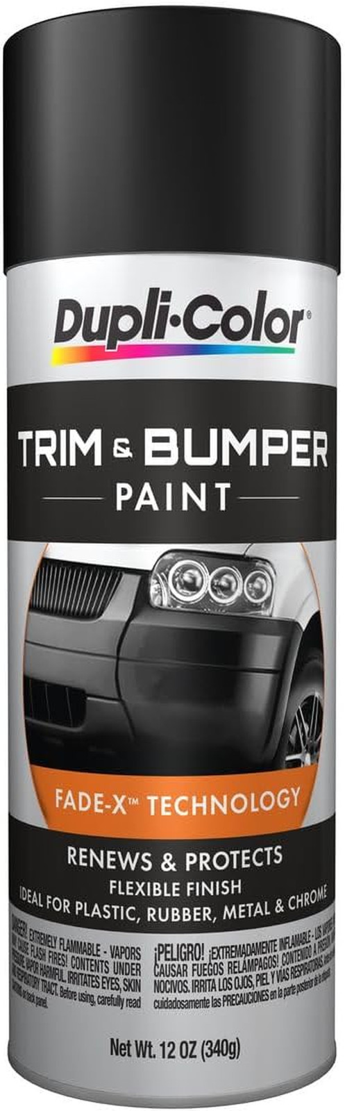 ETB101000 Trim and Bumper Spray Paint – Black -11 Oz. Aerosol Can