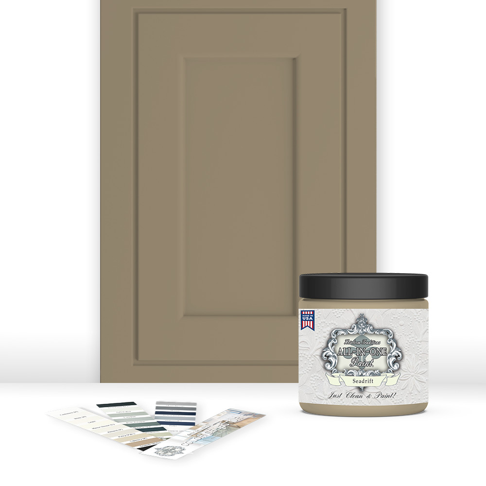 ALL-IN-ONE Paint – Seadrift, 8oz Sample – includes color card