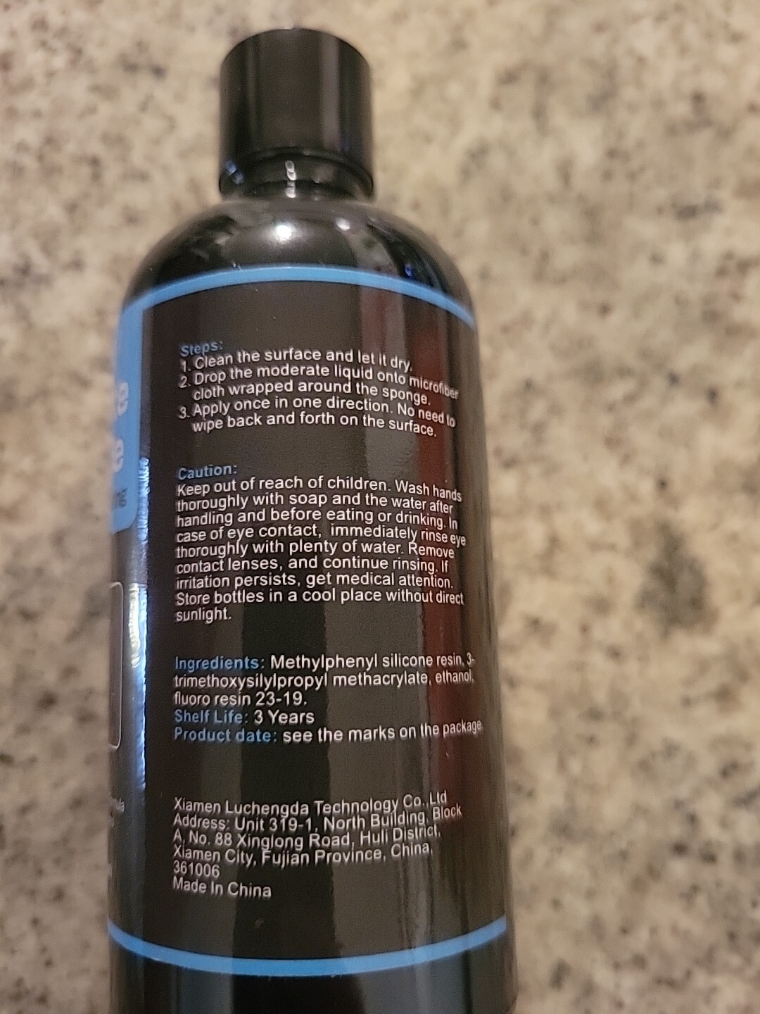 Granite Marble Ceramic Coating Sealer 100ml Countertop Stone Polish