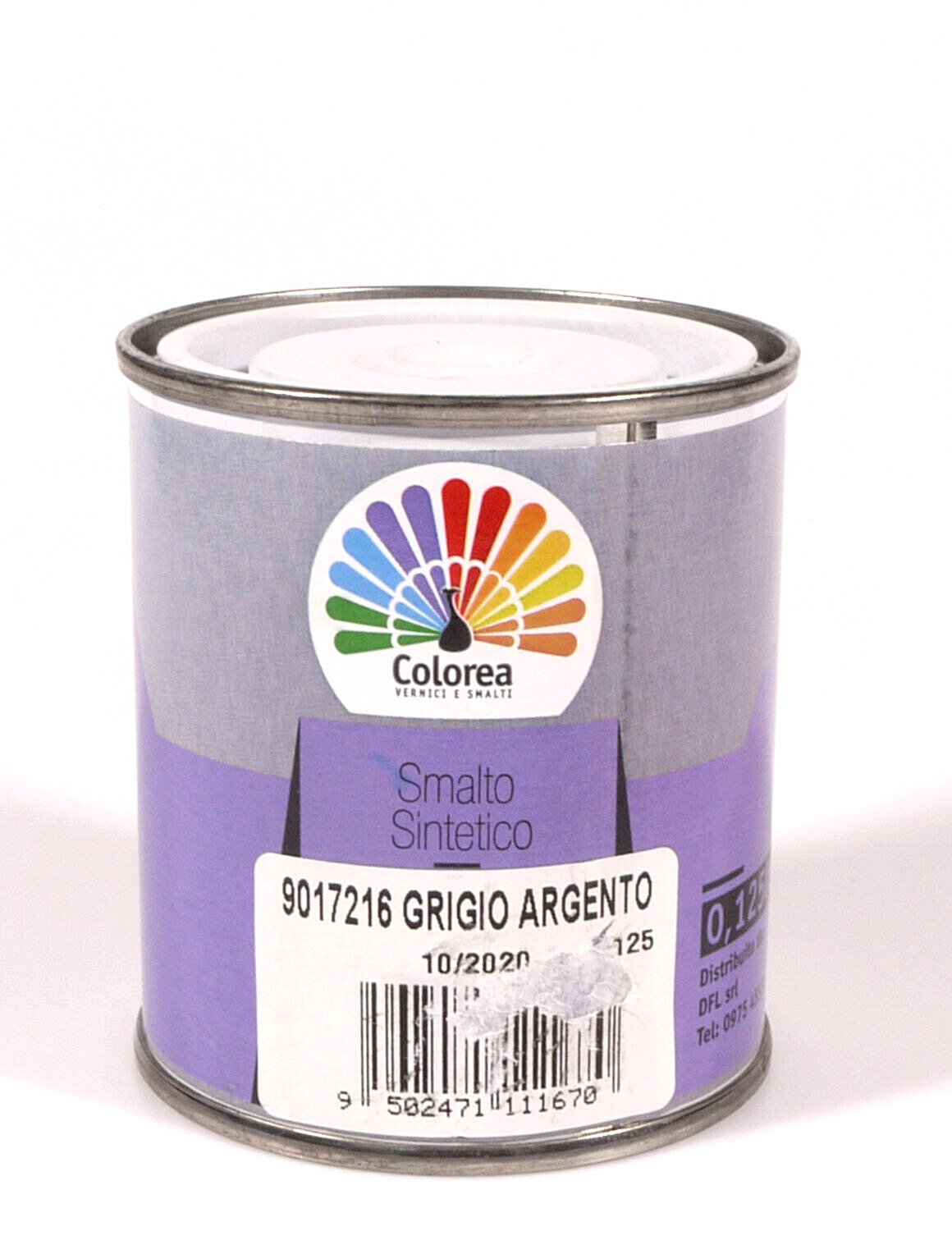 PRL) POLISHED ENAMEL PAINT 6 COL. PAINT WOOD IRON PAINT GREEN GRAY BLUE ROLLER
