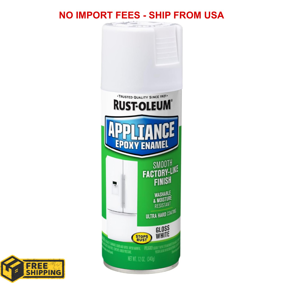 7881830 Specialty Appliance Epoxy Spray Paint, 12 Oz, White