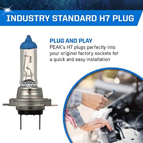 Power Vision Automotive High Performance H7 55W Headlights (2 Pack) Good