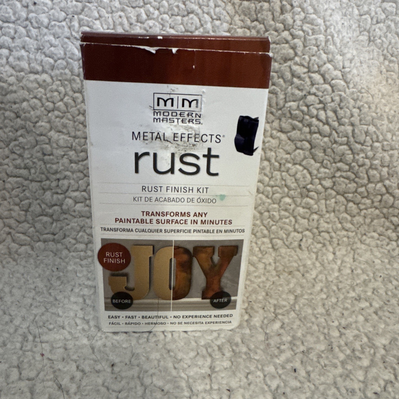 Modern Masters Metal Effects Flat Rust Water-Based Oxidizing Finish 2 oz 306293